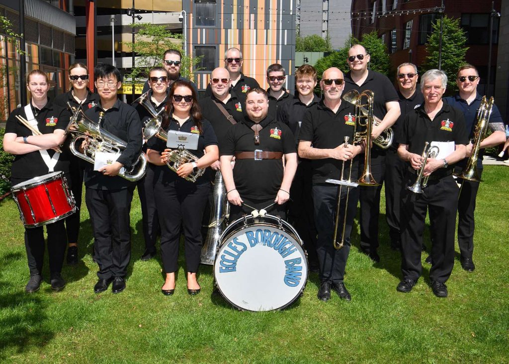 Spring Concert with the Eccles Borough Band sent by the band