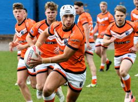 Swinton Lions on the attack - credit Ben Challis