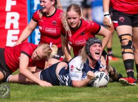 Swinton Lionesses win the Challenge Shield - MKS photography