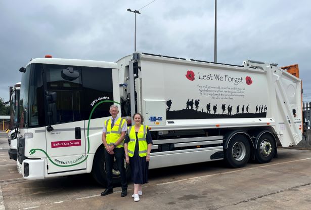 electric bin wagon - Salford City Council