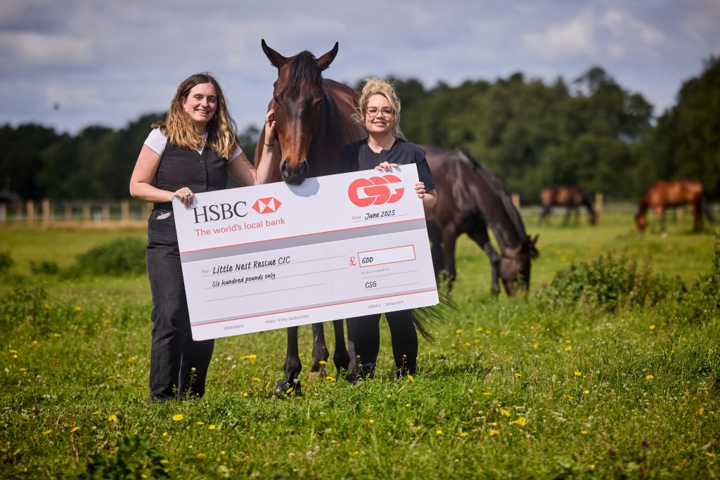 Cadishead - From left, Emma Robson (CSG) and Vicki Jones (Little Nest)