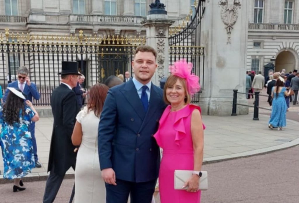 Family of Mark attended the King Charles garden party - Salford City Council