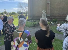 A memorial service commemorating those who died in the Clifton Hall Mining Disaster was held for the 140th anniversary of the tragedy.