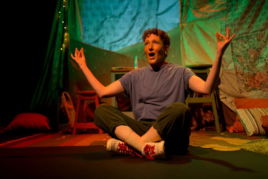 A sell out solo-storyteller will revisit her childhood memories and home in the north will be hosted at the Lowry.