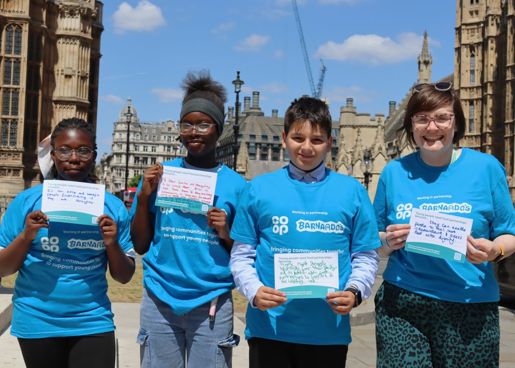 House of Lords for Three Children from Swinton