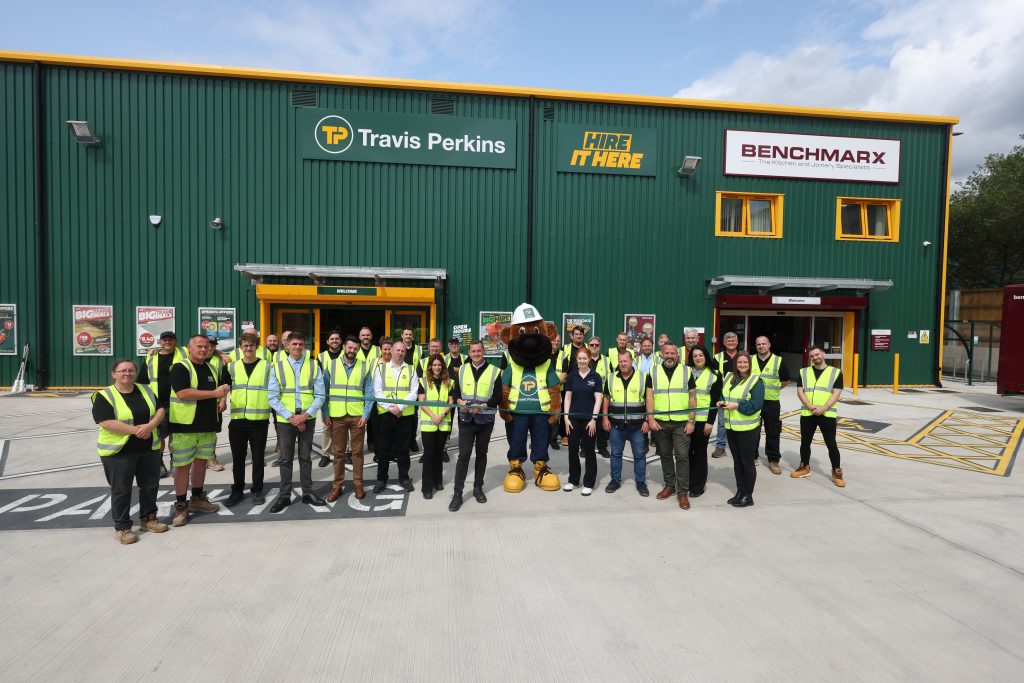 Travis Perkins Salford Store Opening, 20 James Corbett Rd, Weaste, Salford M50 1DE, UK. Photograph by Sam Stephenson, 07880 703135, www.samstephenson.co.uk.