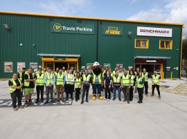 Travis Perkins Salford Store Opening, 20 James Corbett Rd, Weaste, Salford M50 1DE, UK.

Photograph by Sam Stephenson, 07880 703135, www.samstephenson.co.uk.