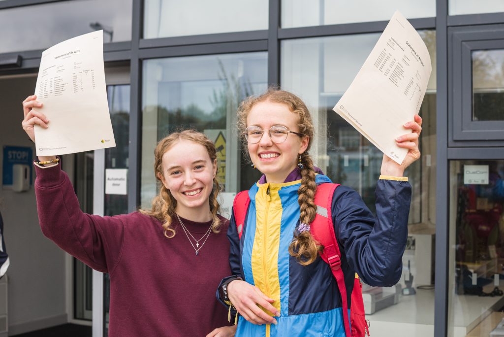 Students of Ellesmere Park High School in Salford  celebrated their GCSE results yesterday, after another year of excellence. 