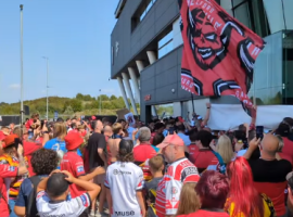 Screenshot from a video taken by Peter Bowden