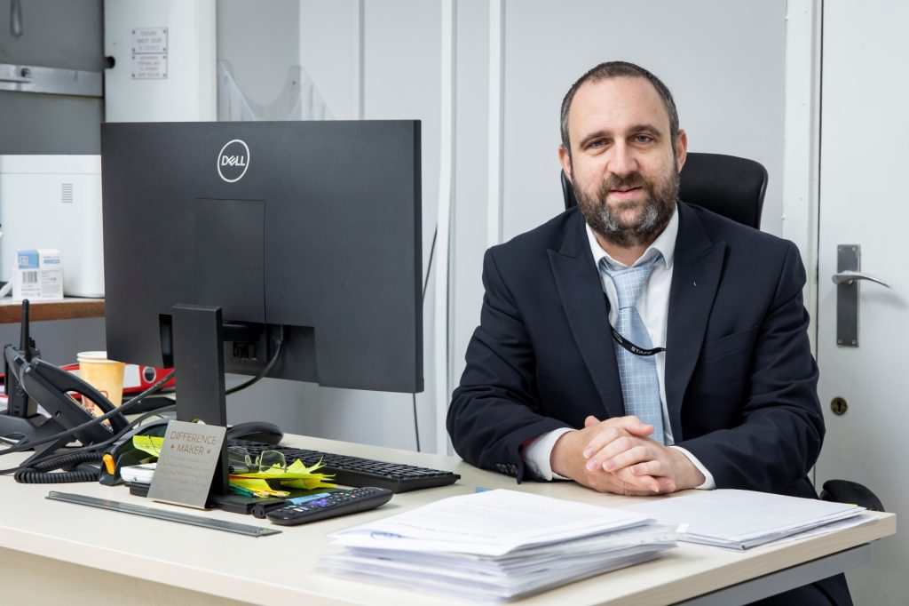 Aim Habonim Headteacher Johnny Goodman via Kevin Feddy