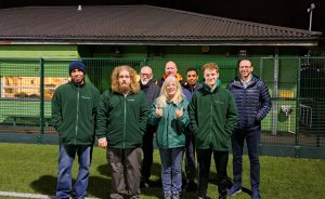 The team at the Alberts of Salford sporting facility in Lower Broughton