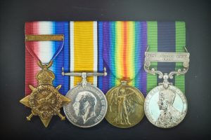 Joseph O'Connor's medals - Broughton House Care Village