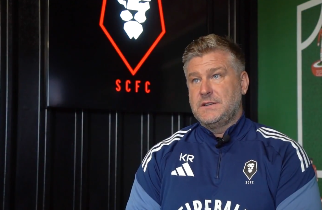 Screenshot of Karl Robinson transfer window interview https://www.salfordcityfc.co.uk/news/2025/september/01/-i-will-have-players-that-think-they-should-be-playing--says-the-gaffer/