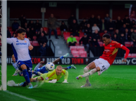Salford City earn three points late on in a thrilling 3-2 win against Swindon Town