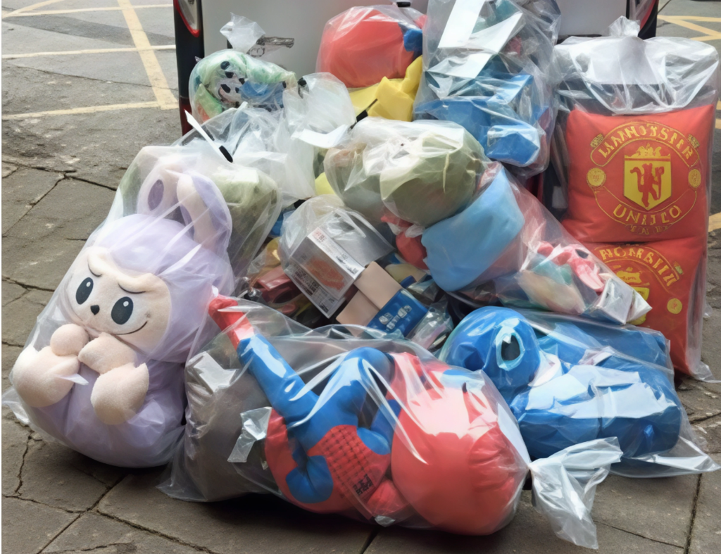 An example of counterfeit toys recovered in Salford. (Salford City Council, 2025)