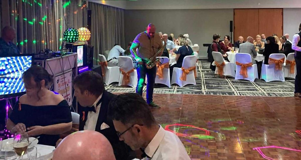 The previous year's charity ball (Clare Ashton, 2024)