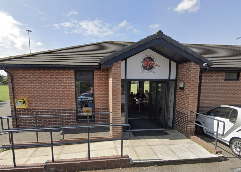 via Google Maps - https://www.google.com/maps/place/Cadishead+Rhinos+ARLFC/@53.4246529,-2.4432473,3a,75y,211.04h,82.44t/data=!3m7!1e1!3m5!1sIFYZ5YPordqGJHX0lwsNdg!2e0!6shttps:%2F%2Fstreetviewpixels-pa.googleapis.com%2Fv1%2Fthumbnail%3Fcb_client%3Dmaps_sv.tactile%26w%3D900%26h%3D600%26pitch%3D7.560000000000002%26panoid%3DIFYZ5YPordqGJHX0lwsNdg%26yaw%3D211.04!7i16384!8i8192!4m16!1m8!3m7!1s0x487baa6a041fd039:0xee00befe02d6483b!2sCadishead+Rhinos+ARLFC!8m2!3d53.4246329!4d-2.4433323!10e5!16s%2Fg%2F11f5hkds6p!3m6!1s0x487baa6a041fd039:0xee00befe02d6483b!8m2!3d53.4246329!4d-2.4433323!10e5!16s%2Fg%2F11f5hkds6p?entry=ttu&g_ep=EgoyMDI1MTAwOC4wIKXMDSoASAFQAw%3D%3D