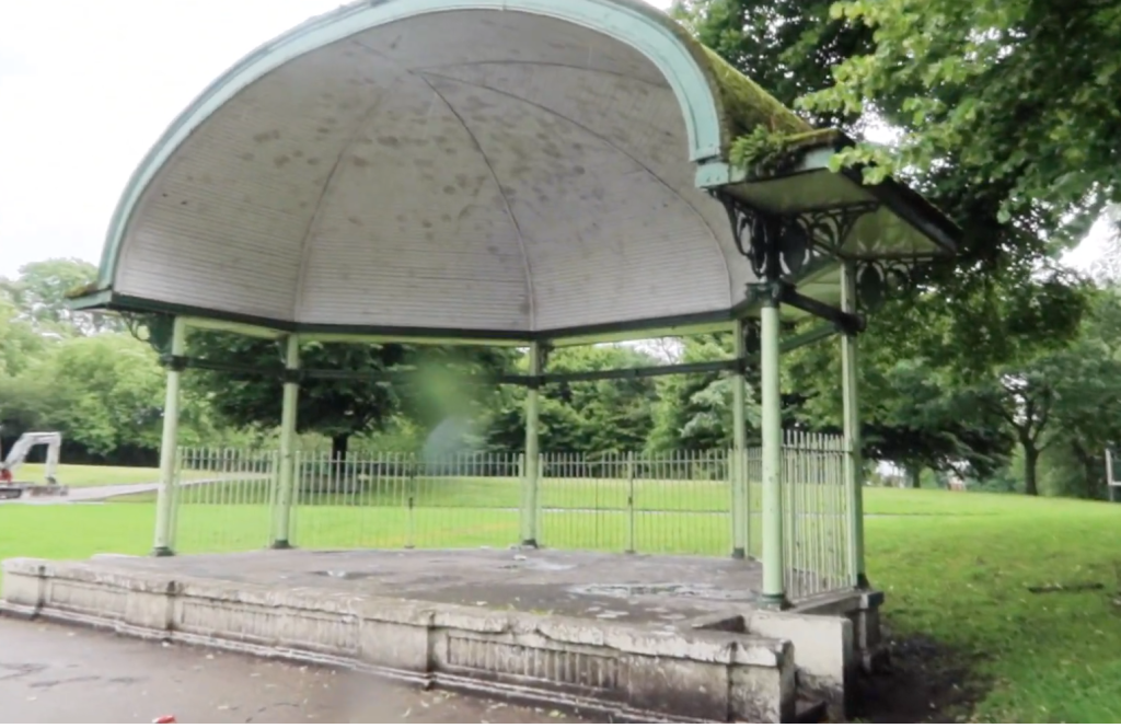 Salford bandstand fundraiser
