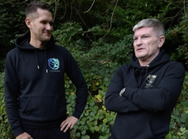 Ricky Hatton and David Lyons