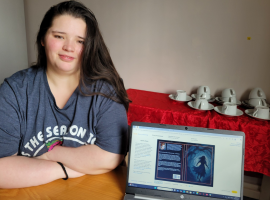 Woman authors book thanks to Salford homeless charity Emmanus