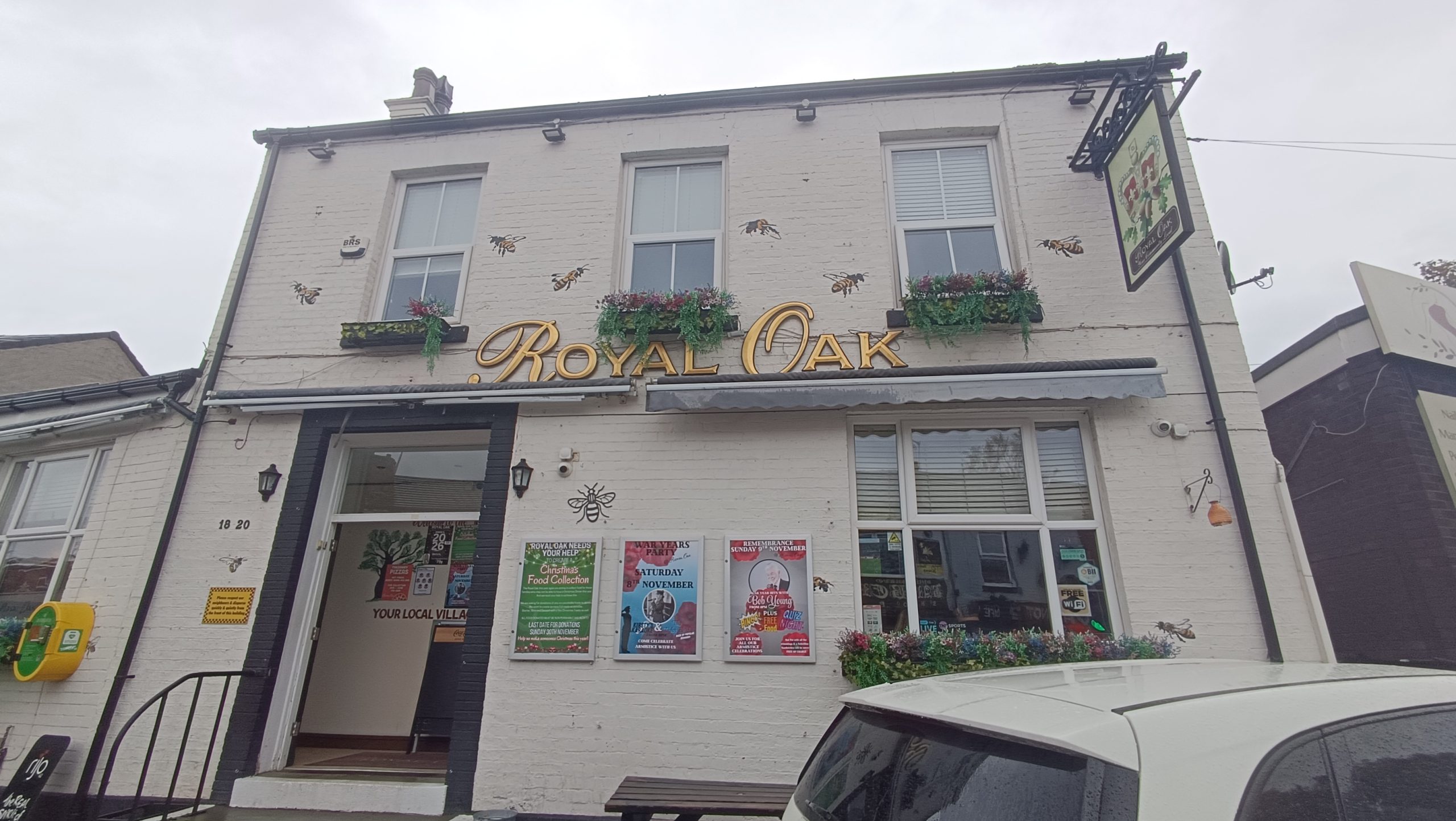 Inside the Boothstown Pub set to mark Remembrance Weekend in style