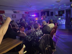 An event at Weaste and Seedley Social Club (Millie Kenney, 2025)
