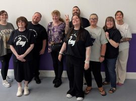 Some of the team at White Swans Spiritual Centre. Image: used with permission from Nuno Bastos