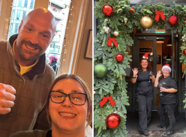 The Black Lion Hotel pub, Tyson Fury