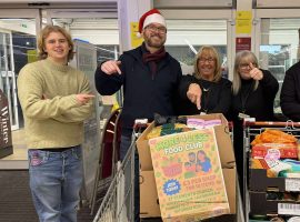 Food bank demand "massively increases" as volunteers thank generous donors
