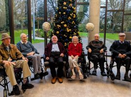 WW2 veteran becomes sixth centenarian at Salford's Broughton House